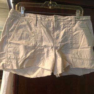 Ladies lightweight khaki shorts